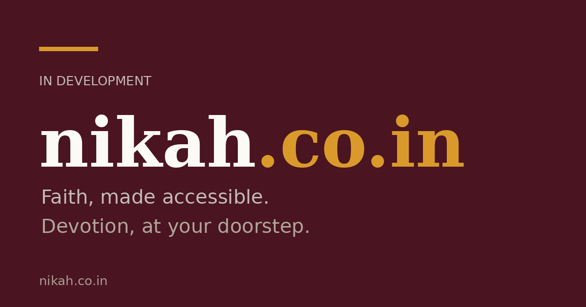 Link preview image for nikah.co.in